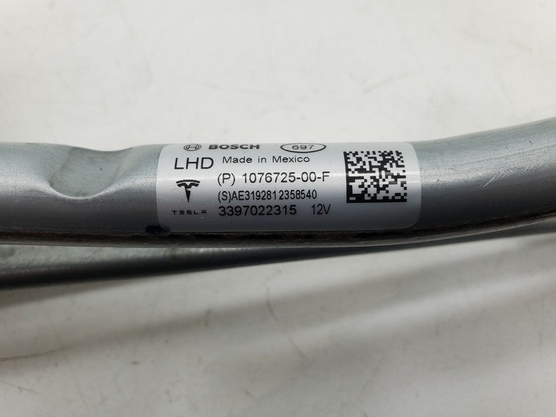 1076725 00 F ⭕ 17-23 Model 3 M3 Front Windshield Wiper Motor & Linkage w/ Module 1076725-00-F