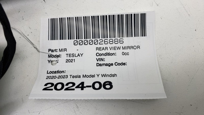 ⭕ 20-23 Tesla Model Y Front Interior Rear View Mirror Triple Camera w/