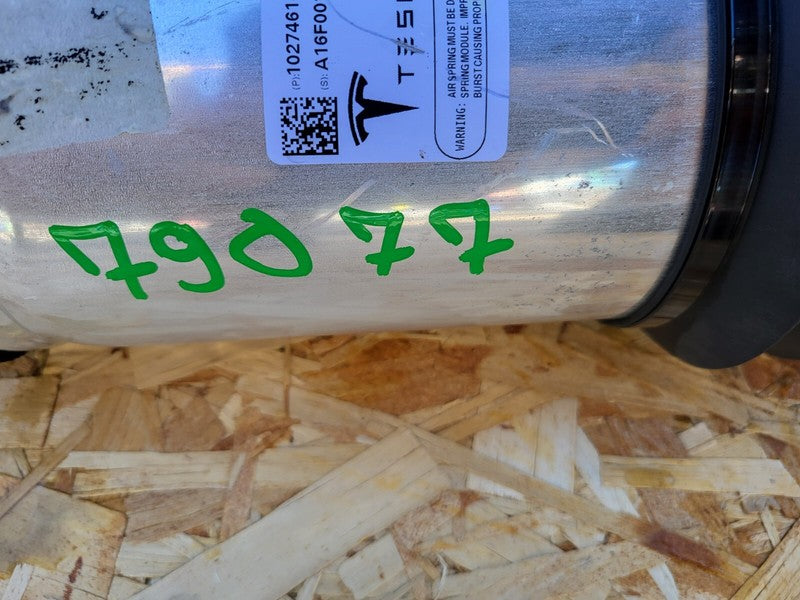 102746100E ⭕ 2015-2016 Tesla Model X MX Rear Suspension Air Spring Module Assy 1027461-00-E