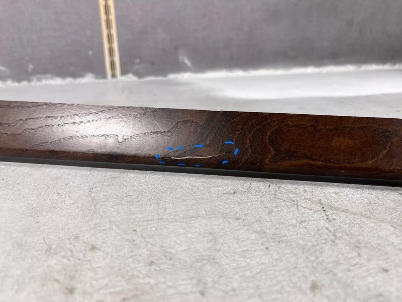 ⭕ 2016-2020 Tesla Model X Rear Left Door Decor Trim Ash Burl Graph 103