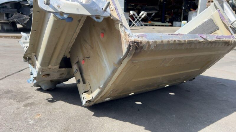⭕ 2017-2023 Tesla Model 3 Rear Tail Panel Bucket + Upper & Lower Rail Structural