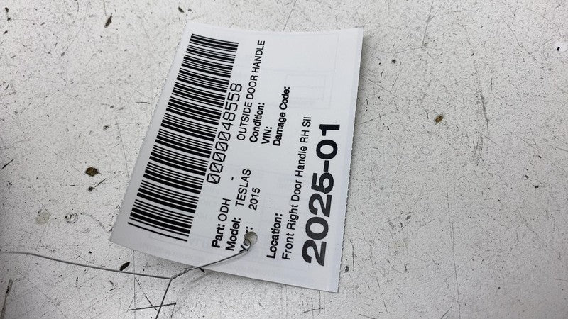 ⭕ 2012-2015 Tesla Model S Front Passenger Side Exterior Door Handle Ou