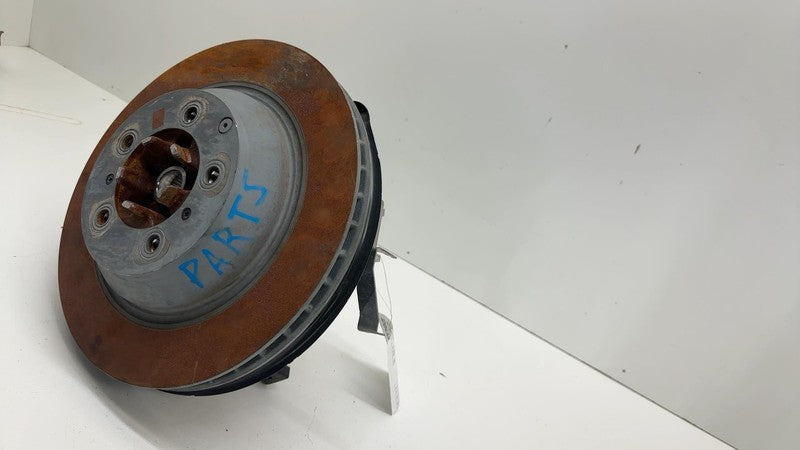 9Y0907616 ⭕2024 Porsche Cayenne Rear Left Spindle Knuckle w/ Rotor & Actuator (PARTS ONLY)