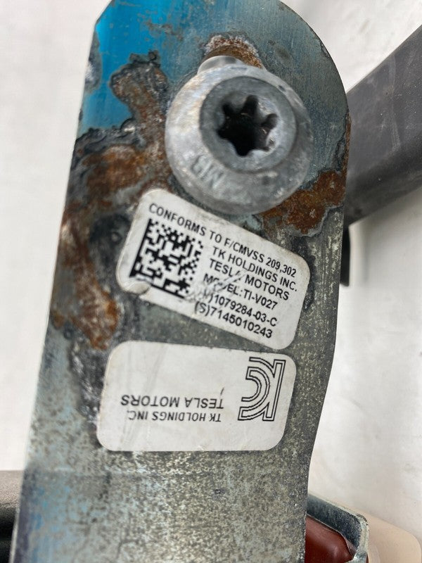 16-20 Model S Front Right 1st Row Seat Belt & Retractor + Tensioner 10