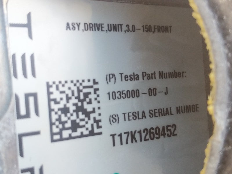 ⭕ 2014-2018 Tesla Model S Front Drive Unit Electric Engine Motor Inver