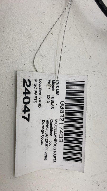 6006366 00 B ⭕ 12-15 Model S Rear Left or Right Anti-Lock ABS Wheel Speed Sensor 6006366-00-B