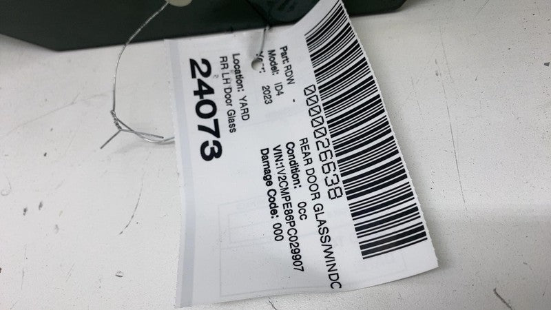 E9 43R-004596 ⭕ 2023 Volkswagen ID.4 Rear Driver Side Door Window Glass Left LH Assembly OEM