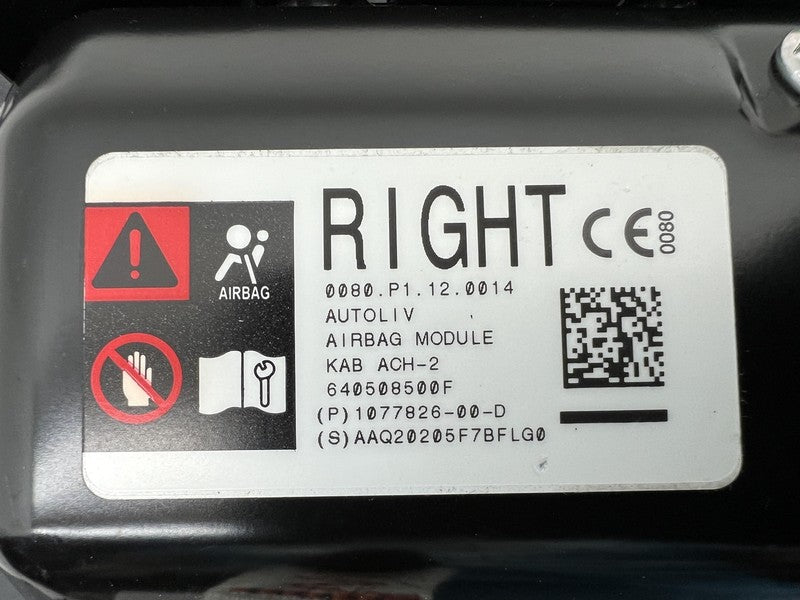 1077826 00 D ⭕ 2017-2023 Model 3 Y Passenger Side Lower Knee Safety Airbag Right 1077826-00-D