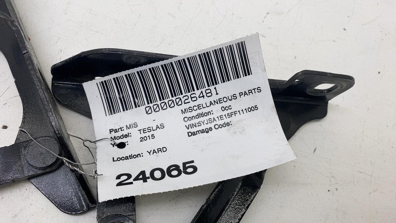 ⭕ 12-20 Tesla Model S PAIR Front Left & Right Bonnet Hood Hinge Closur