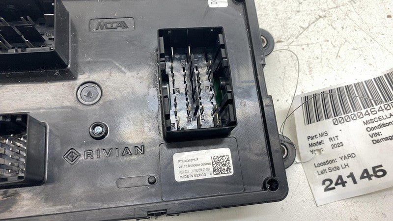 PT0003157F ⭕ 22-24 Rivian R1T R1S Left Dash Fusebox Power Relay Control Module PT00031575-F