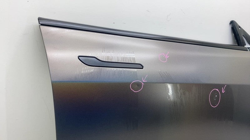 ⭕2020-2023 Tesla Model 3 Front Passenger Side Door Shell Panel White P