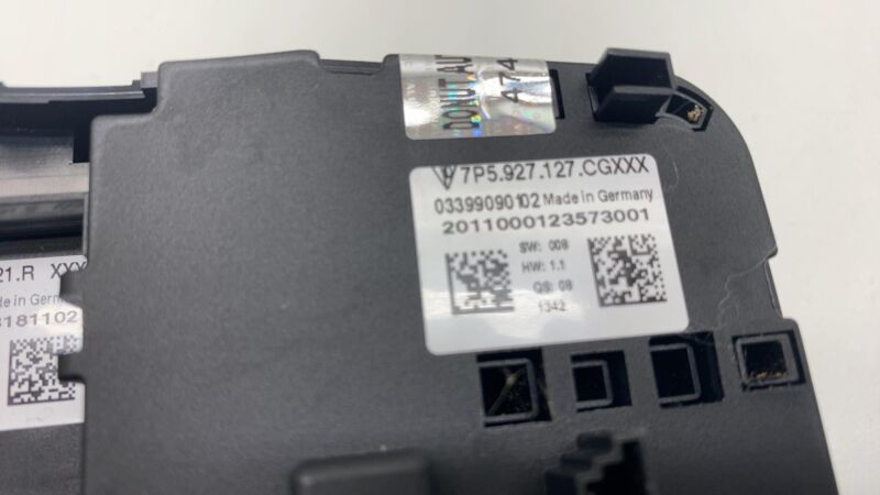 7P5927127 2011-2014 Porsche Cayenne Turbo Suspension Mode Selector Switch Button Panel OEM