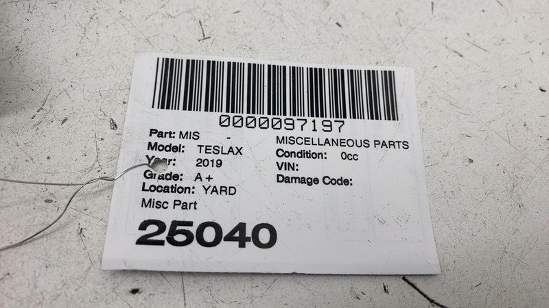 ⭕ 2016-2020 Tesla Model X Rear Right Trunk Side Luggage Compartment Tr