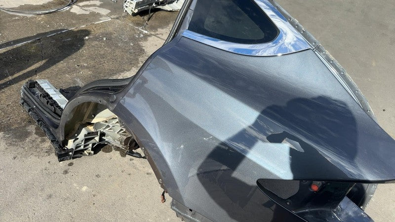 ⭕2016-2020 Tesla Model X Rear Left Quarter Fender Frame Panel Cutout Gray - PMNG