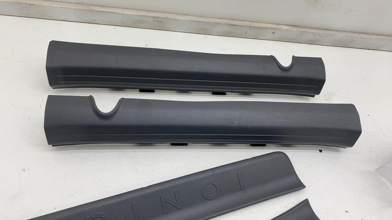 ⭕2022 2023 Hyundai Ioniq 5 SET of Front & Rear Inner Sill Scuff Plate Step Cover