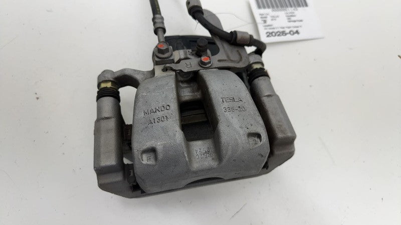 1098483-00-E ⭕ 2017-2025 Tesla Model 3 Rear Right Caliper + Brake Hose Line BASE 1044624-00-F