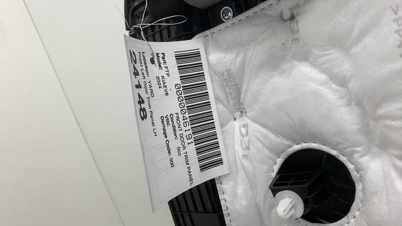 82C01-CV200 2022-2024 Kia EV6 Front Driver Side Interior Door Panel Trim Cover Left LH Black