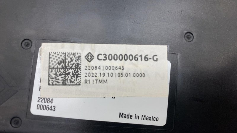 C300000616G ⭕ 2022-2024 Rivian R1T R1S Dash TMM Control Module Computer Brain C300000616-G