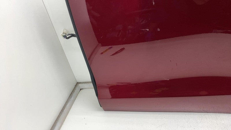 2012 2013 2014 2015 Tesla Model S Rear Driver Side Door Shell Panel Left LH Red