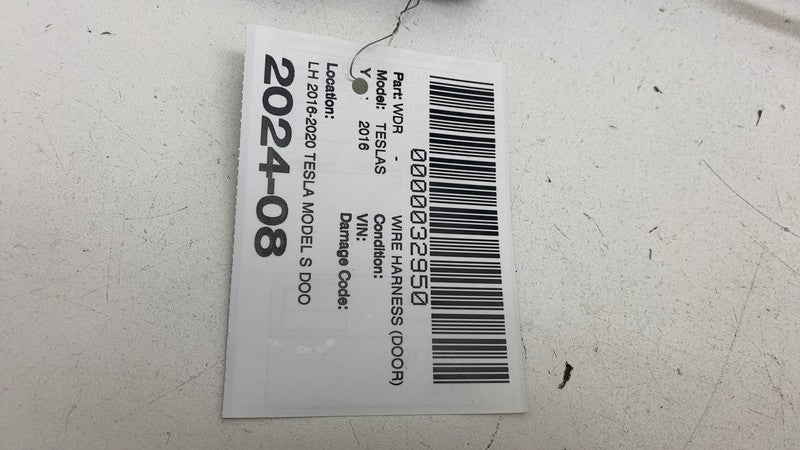 ⭕ 2016-2020 Tesla Model S Rear Left Door Wiring Harness Wire Loom 1004