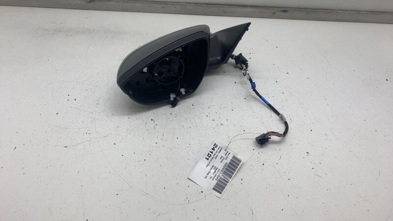 2019-2023 Audi e-Tron Front Left Exterior Rear View Door Mirror Gray (No Glass)
