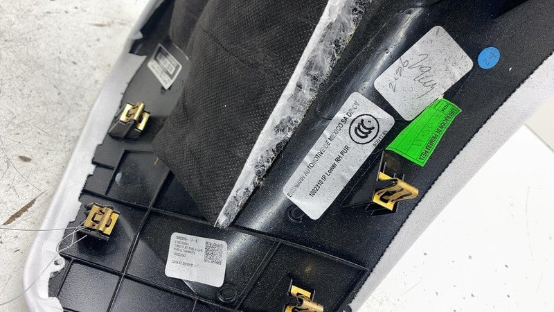 ⭕ 2016-2020 Model X Front Right Lower Dashboard Trim Cover White RH 10