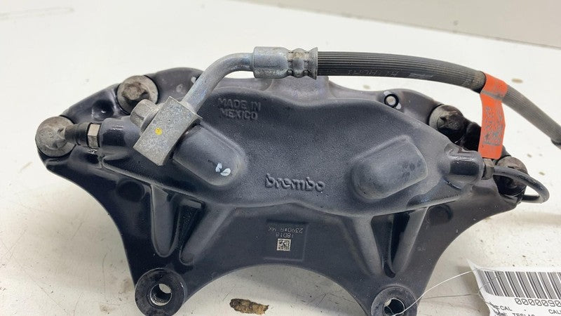 ⭕ 2012-2020 Tesla Model S MS Front Right Caliper w/ Brake Hose Line 10