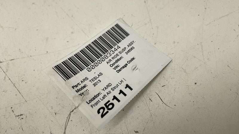 ⭕12-15 Model S Front Left Air Suspension Spring Shock Absorber RWD 600