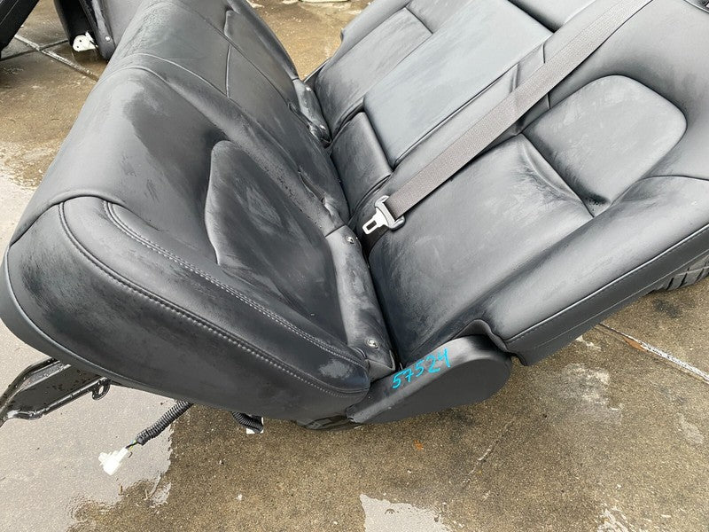 0 ⭕ 2020-2022 Tesla Model Y Rear 2nd Row Seat Upper & Lower Cushion Black Assembly