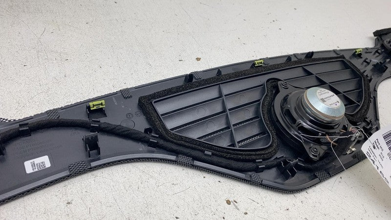 PT00001450E 2022-2024 Rivian R1T R1S Front Dash Mesh Upper Speaker Grille Cover Trim Panel