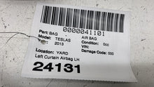 ⭕ 12-20 Tesla Model S Driver Side Roof Curtain Safety Airbag Left 1005261-00-C