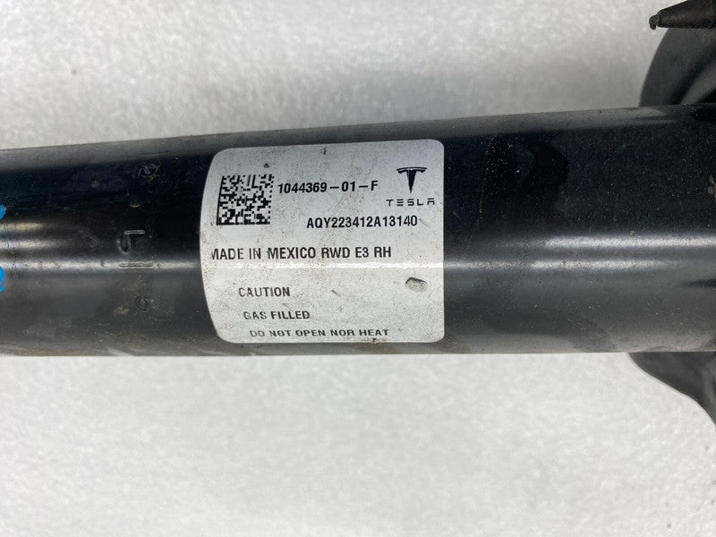104436901F ⭕ 18-23 Model 3 Front Right Shock Strut Absorber + Upper Arm RH RWD 1044369-01-F