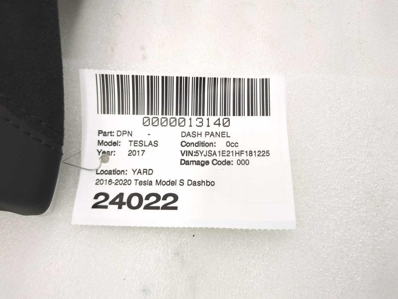 ⭕ 16-20 Tesla Model S Dashboard Instrument Panel Dash Top Pad Cover 10