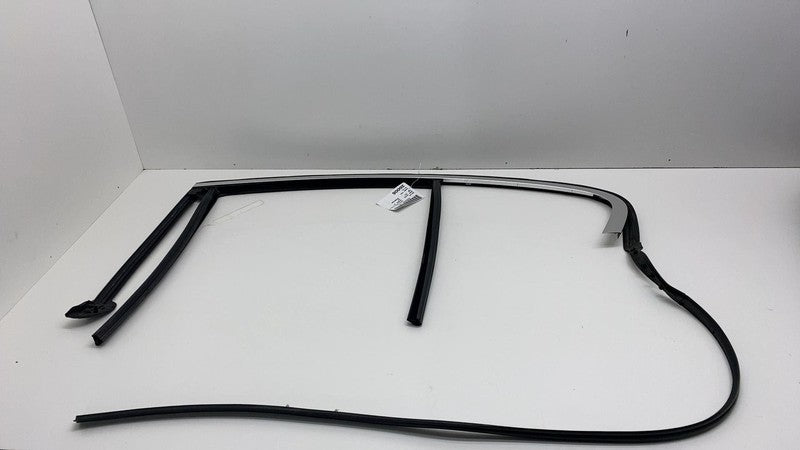 2018-2023 BMW 530e G30 Rear Weatherstrip Run Guide Channel w/ Molding Trim Assy