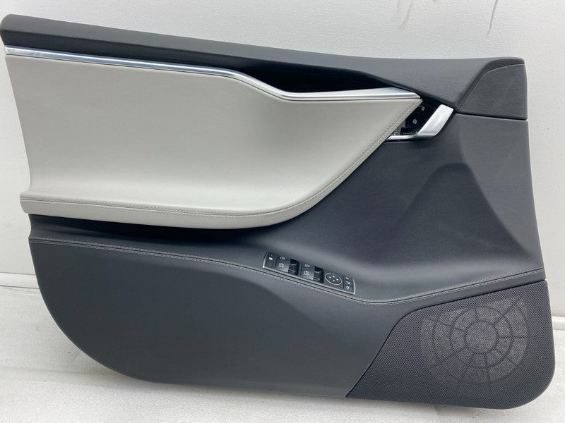 600607121M ⭕ 2012-2020 Model S Front Driver Side Interior Door Trim Panel Left 6006071-21-M