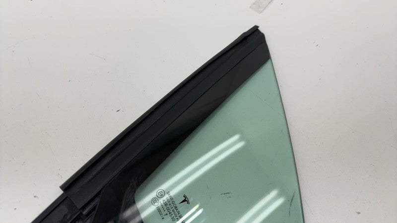 ⭕2016-2020 Tesla Model X Front Right Quarter Vent Door Window Glass 10