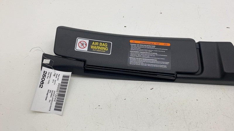 NE516809Z ⭕ 2006-2015 Mazda MX-5 Miata Left & Right Sun Visor Shade w/ Panel OEM NE516809Z