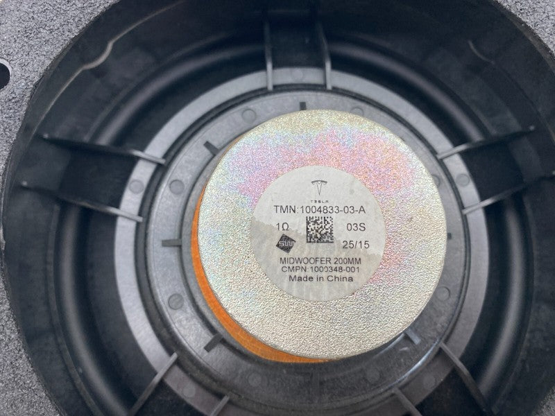 ⭕ 12-20 Model S X Front Door Audio Speaker Mid Woofer 200MM Left  1004