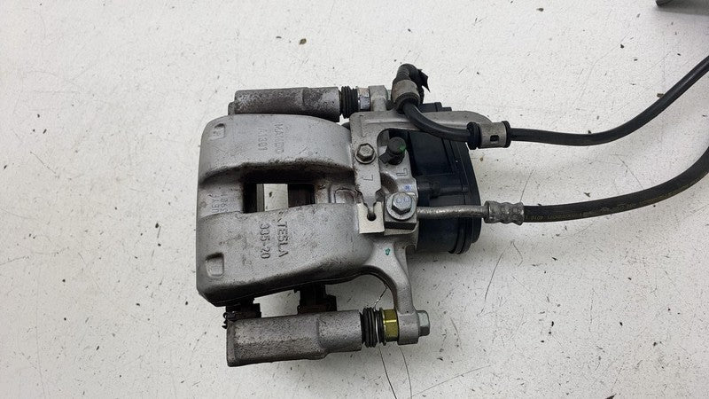 ⭕ 2017-2023 Tesla Model 3 Y Rear Driver Side Caliper w/ Brake Hose Line Left OEM