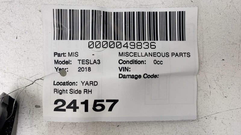 1091870 00 B 2017-2023 Tesla Model 3 Front Passenger Side Hood Lift Shock Strut Support Right