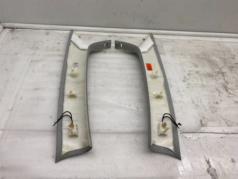 108624181I ⭕ 17-23 Tesla Model 3 Front Left & Right A-Pillar Upper Trim Cover 1086241-81-I