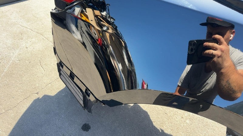 ⭕21-23 Tesla Model 3 Rear Right Quarter Panel Structural Frame Cut RH Black PBSB