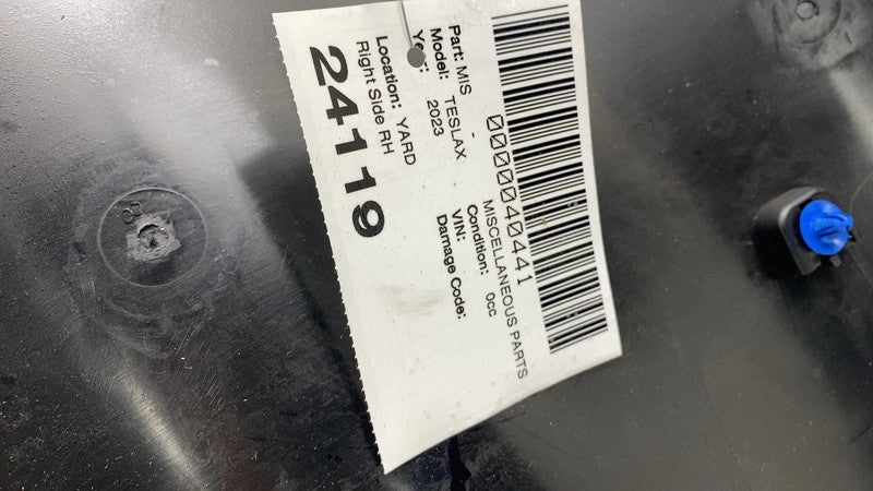 ⭕ 2021-2024 Tesla Model X MX Rear Passenger Side C-Pillar Lower Trim C