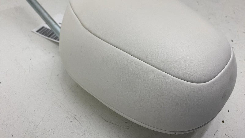 ⭕ 2017-2023 Tesla Model 3 Front Left or Right Seat Headrest White Leat