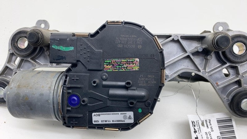 7P0955023 2011-2018 Porsche Cayenne Front Windshield Wiper Motor System Linkage Assembly