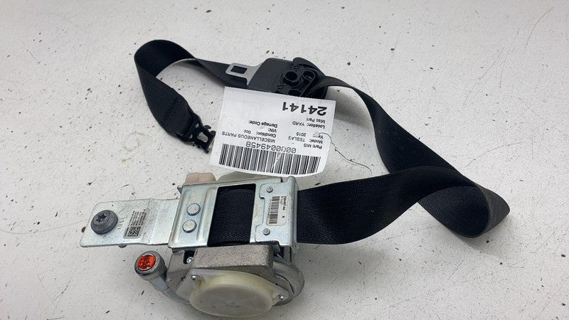 2012-2020 Tesla Model S Front Passenger Side 1st Row Seat Belt & Retra