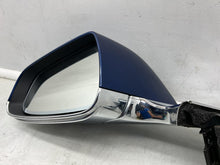 ⭕ 12-15 Model S Left Exterior Rear View Door Mirror LH Blue - PPSB 1041317-00-A