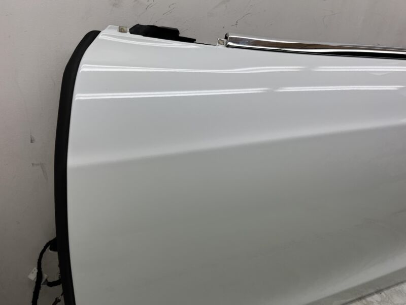 2012-2015 Tesla Model S Front Driver Side Door Shell Panel Left Used White PBCW