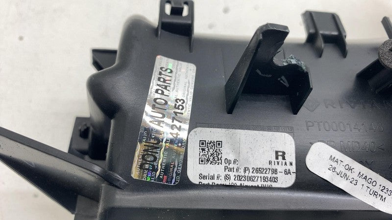 PT00014146 ⭕ 2022-2024 Rivian R1T Front Center Passenger Side AC Vent Trim Right PT00014146