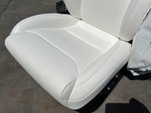 ⭕ 2016-2020 Tesla Model X MX Front Left Driver Seat w/ Track Rail Assembly White